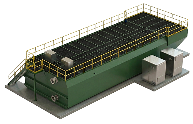 Standalone Bio-Clear in above grade configuration