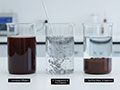 Chemical coagulation and flocculation results on effluent