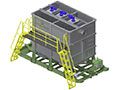 Skidded Chemical Reaction Tank