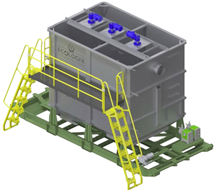 Ecologix Skidded Chemical Reaction Tank