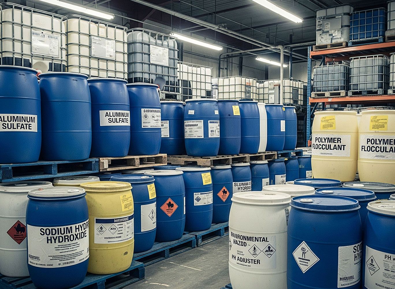 Wastewater Treatment Chemicals & Filtration Media