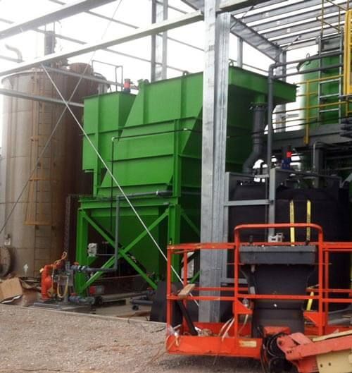 Ecologix clarifier installation at Dow Chemical in Mississippi