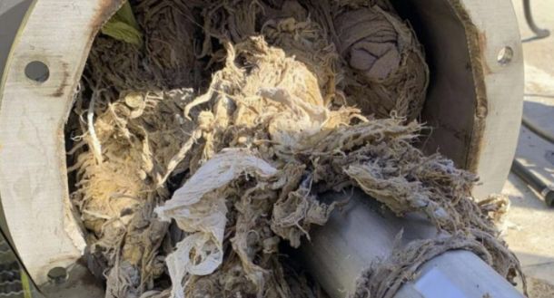 Clogged Wastewater Pump