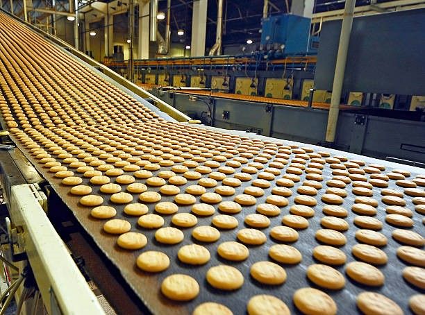 Commercial bakery production line