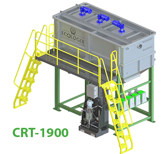 Chemical Reaction Tank 1900 Gal Capacity