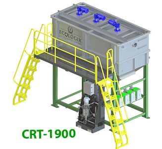 Chemical Reaction Tank 1900 Gal Capacity