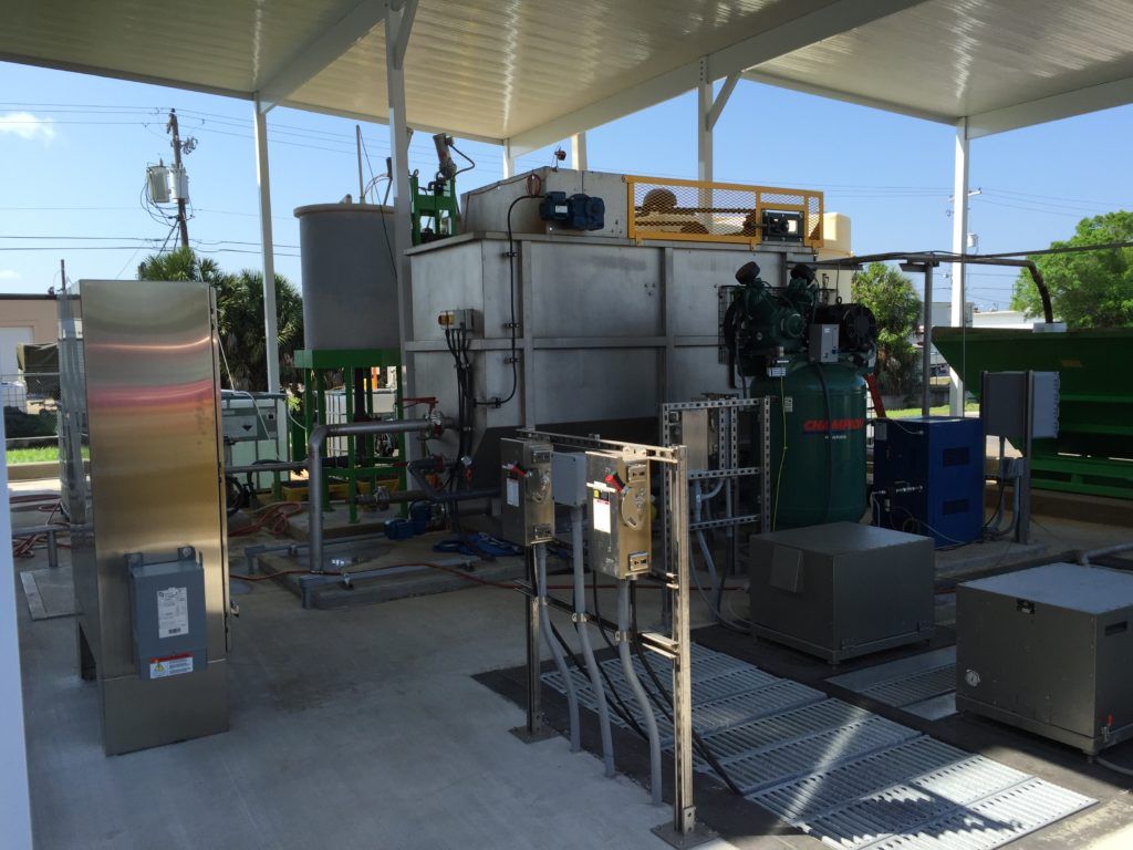 Wastewater Treatment System for an Ice Cream Factory