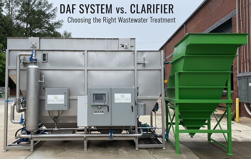 Ecologix Environmental Systems: DAF vs. Clarifier Selection