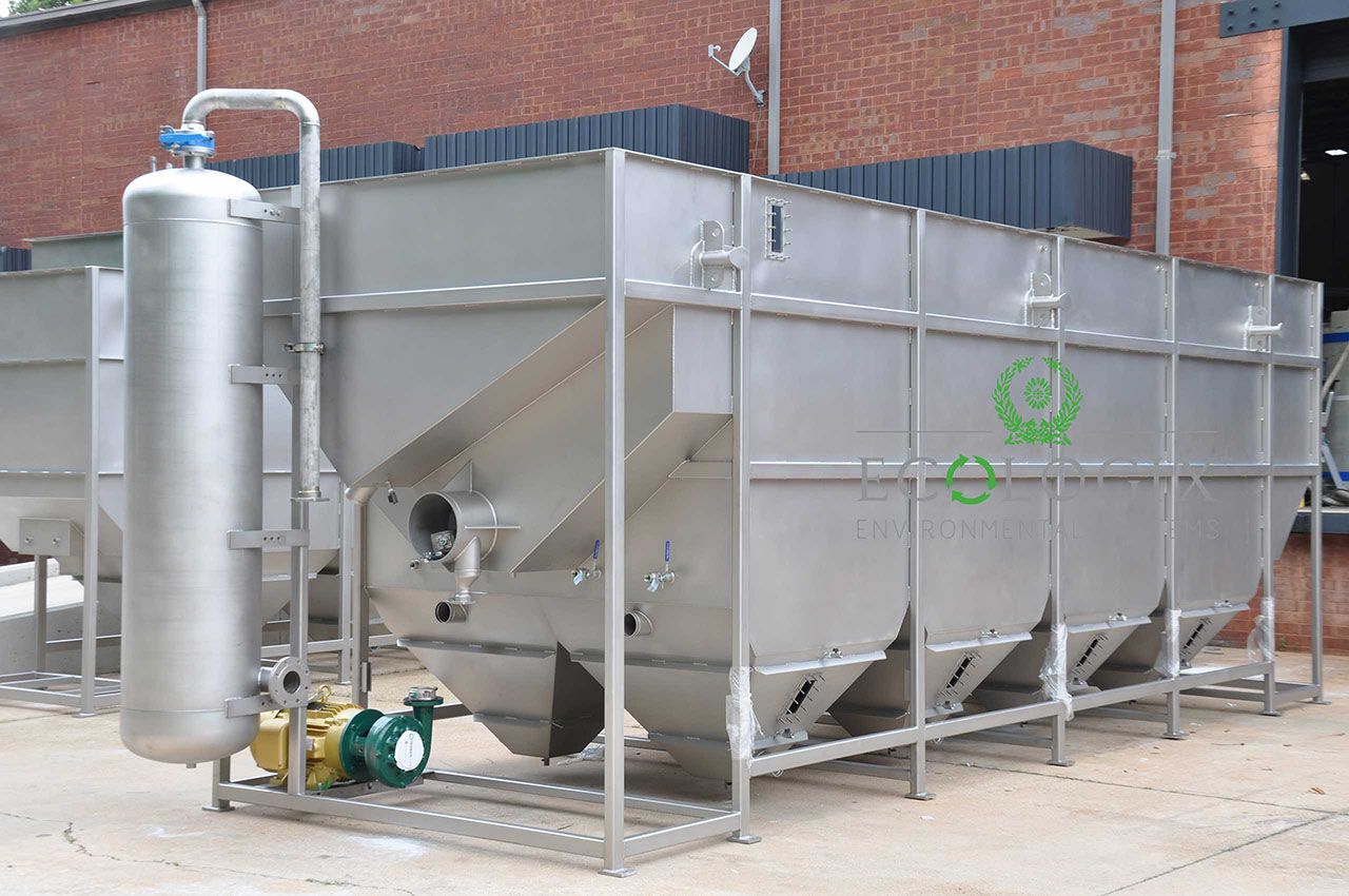 Ecologix DAF Model E-820 for Paper and Pulp Plant Wastewater Treatment