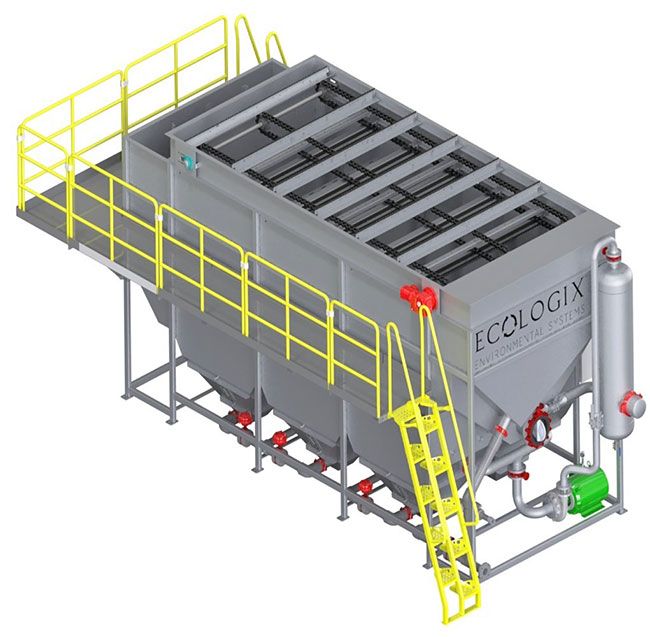 Ecologix E-815 DAF Back Side View