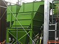 A lamella clarifier being installed - Ecologix