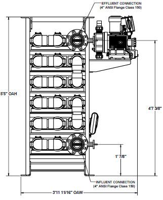 Flocculation Tubes CAD Drawing