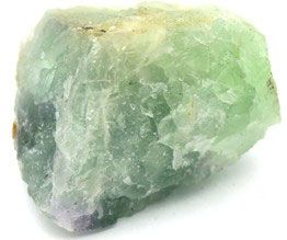 Fluorite (calcium fluoride (CaF2), also known as fluorspar, is the
								primary mineral source of natural fluorine and fluoride.