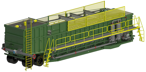 Integrated Treatment System - Model ITS-1500 Right Side View