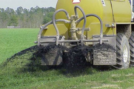 Land Application of Biosolids - Courtesy The Allegheny-Blue Ridge Alliance