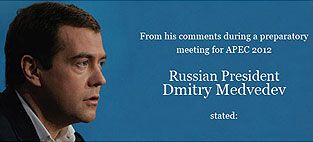 President Dmitry Medvedev.