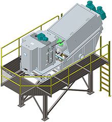 Multi Plate Screw Press