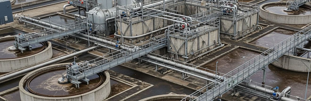 Municipal and Industrial Hybrid Wastewater Treatment Plant