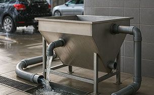 Oil Water Separator for Washdown Water in Automotive Industry