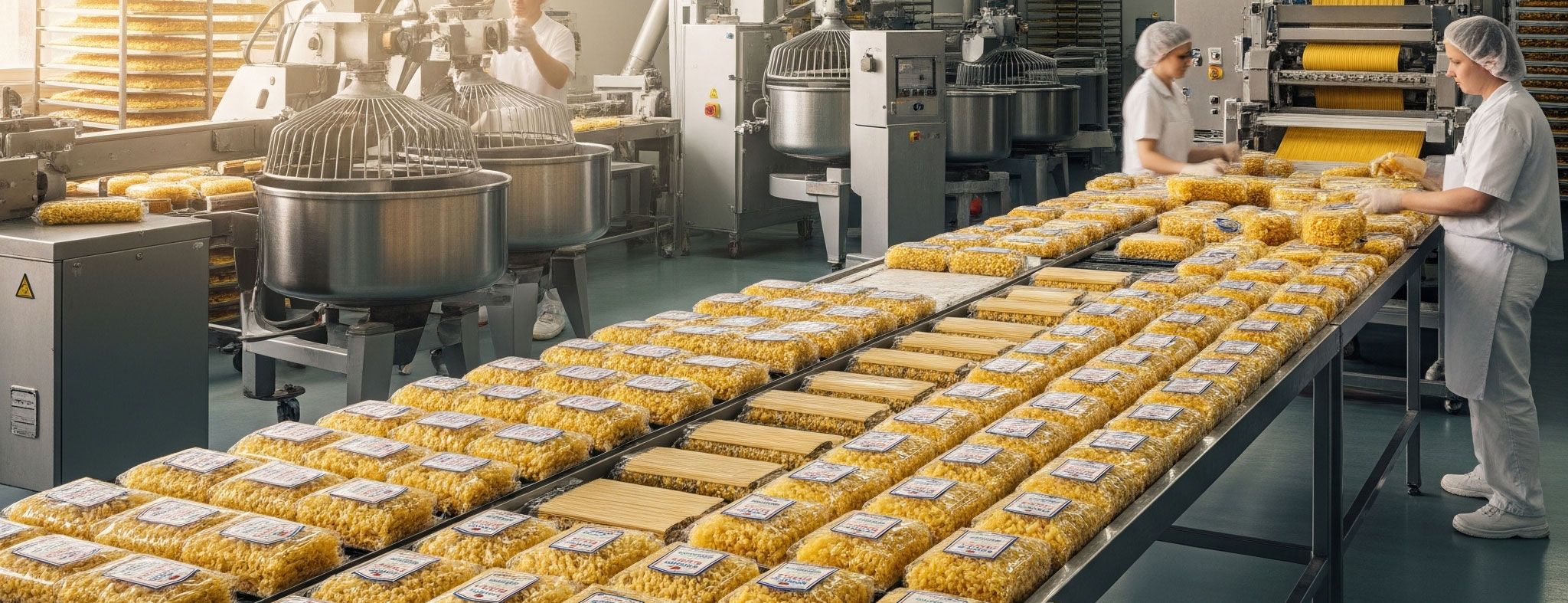 Pasta Factory Assembly Line