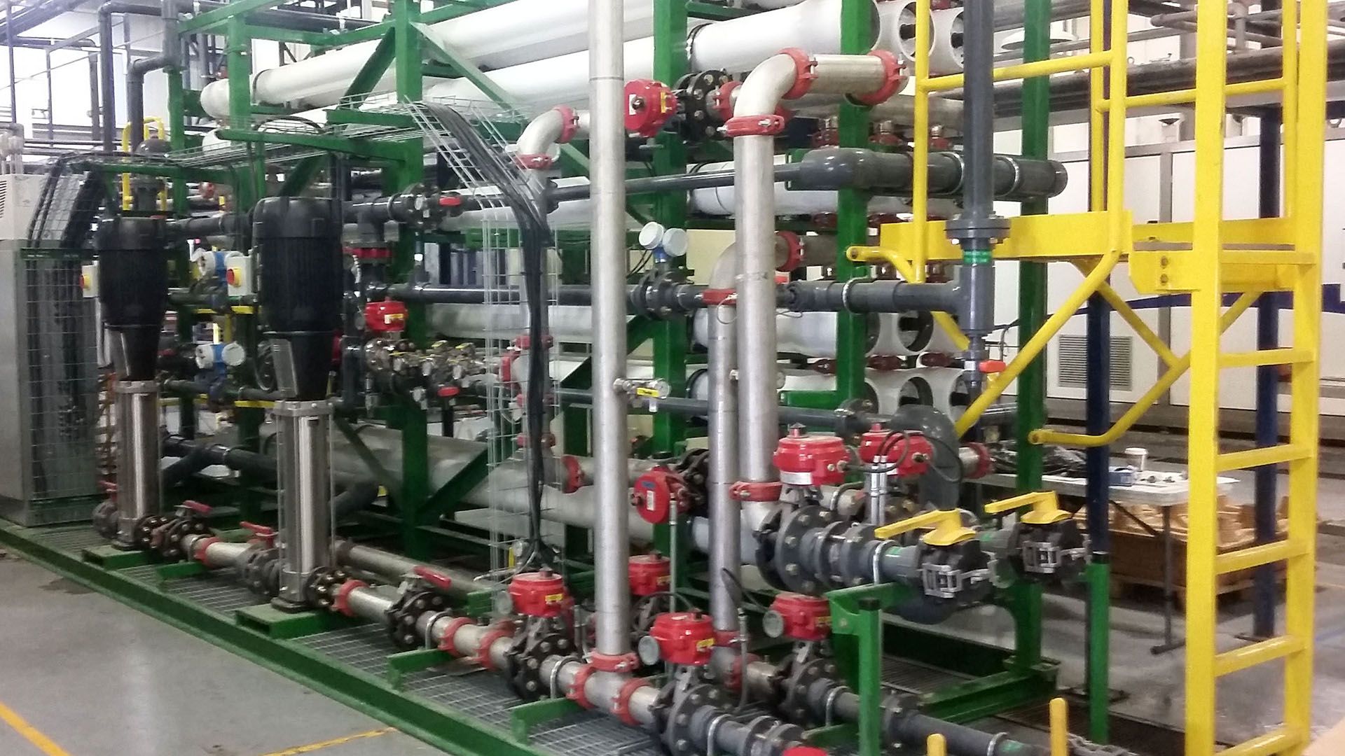 Ecologix Reverse Osmosis System Installation at Lexmark