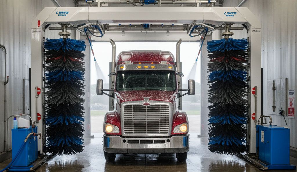 Below Ground Oil Water Separator for Truck Wash Bays