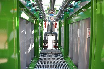 Ultra Filtration System Interior View