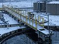 Wastewater Treatment System in Winter Weather