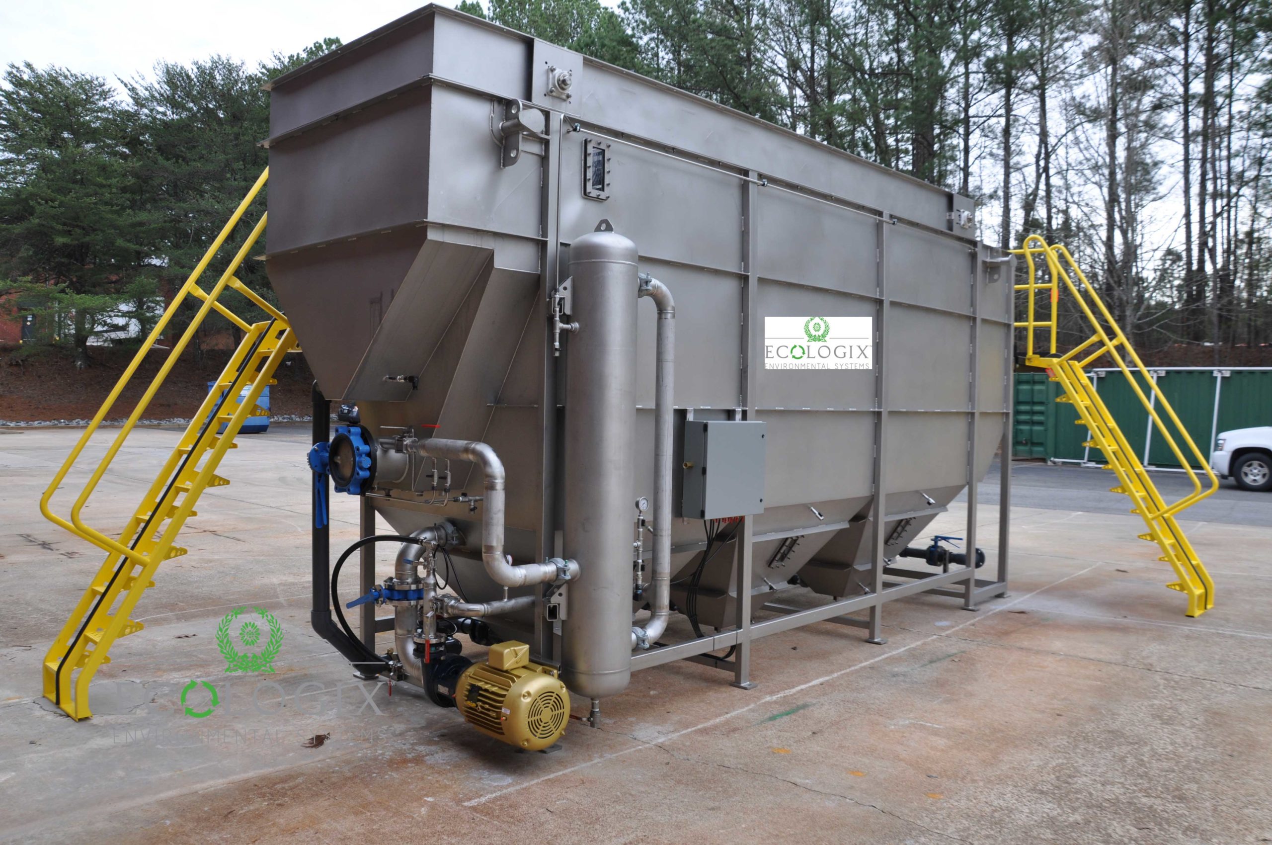 Ecologix DAF system for wastewater treatment Model E-515