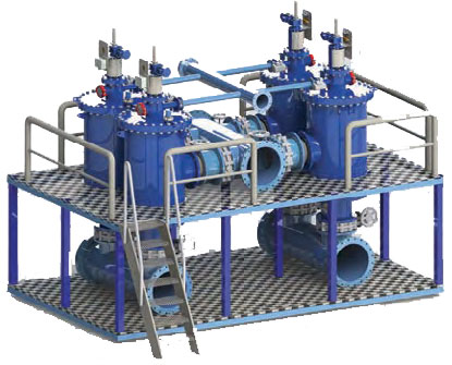 Screening Filter System Single Screen Automatic Filters | Ecologix Environmental Systems